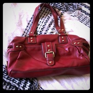 Nine West Red leather purse